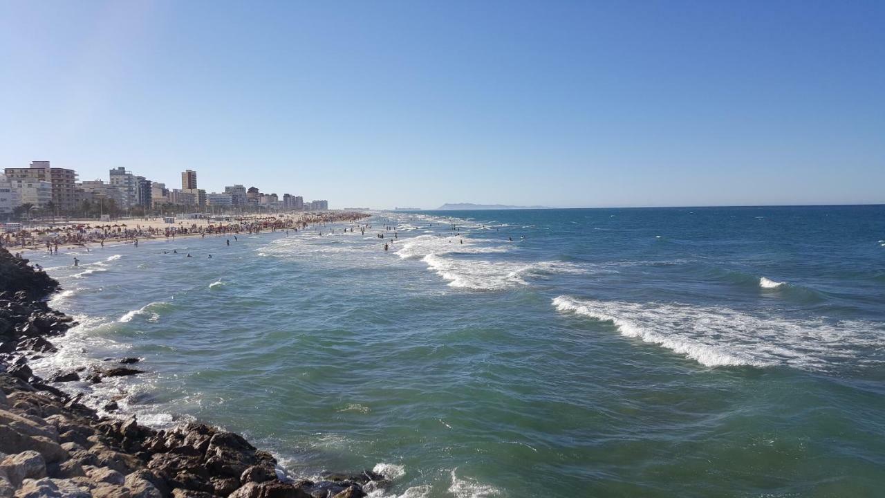Apartamento Eivissa 800 M De La Playa De Gandia Luaran gambar
